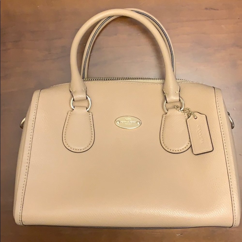 Authentic Coach Leather Mini Satchel Purse